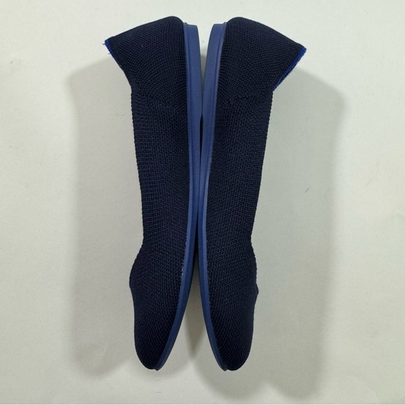Rothys Knit Washable Ballet Flats Navy Blue Size 7 - Picture 5 of 9
